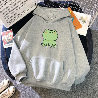 Frosch Kapuzenpullover