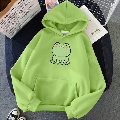 Frosch Kapuzenpullover