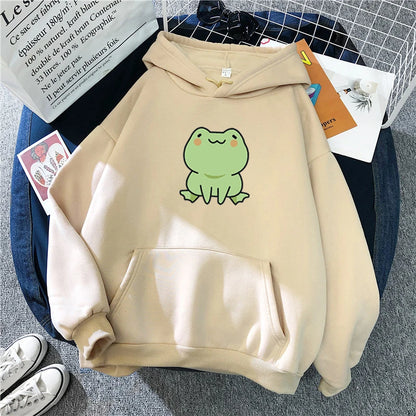 Frosch Kapuzenpullover