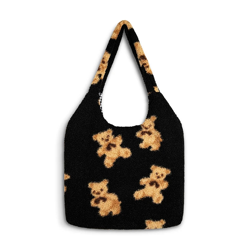 Fluffy Teddy Tote