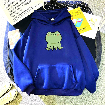 Frosch Kapuzenpullover