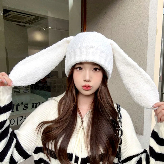 Fluffy Bunny Beanie