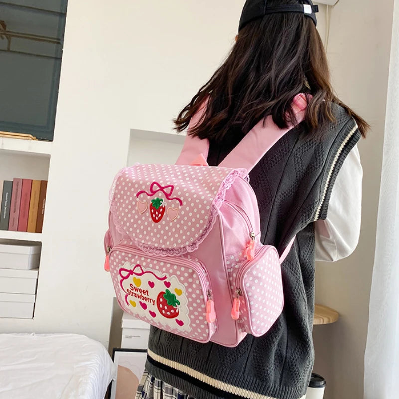 Strawberry Mini Backpack