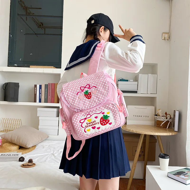 Strawberry Mini Backpack