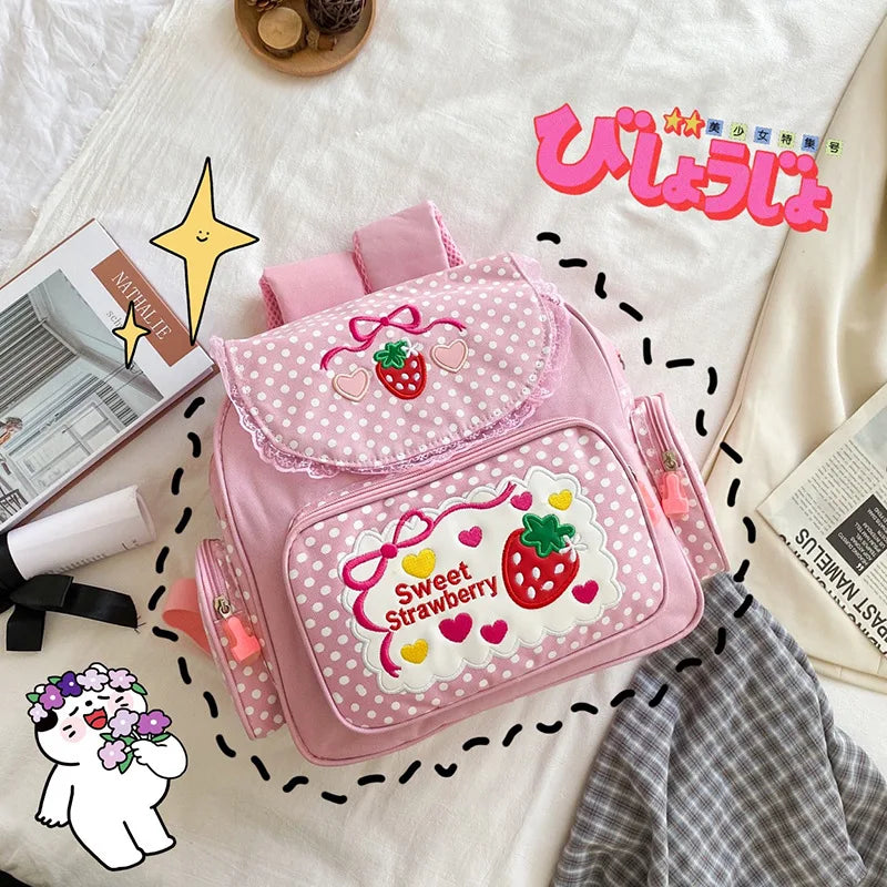 Strawberry Mini Backpack