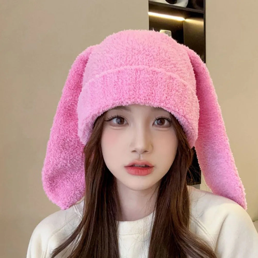 Fluffy Bunny Beanie