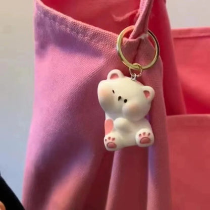 Teddy Bears Couple Keychain